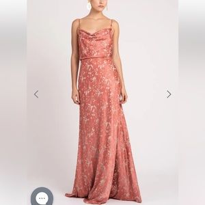 Jenny Yoo Dahlia Bridesmaid Dress - English Rose
